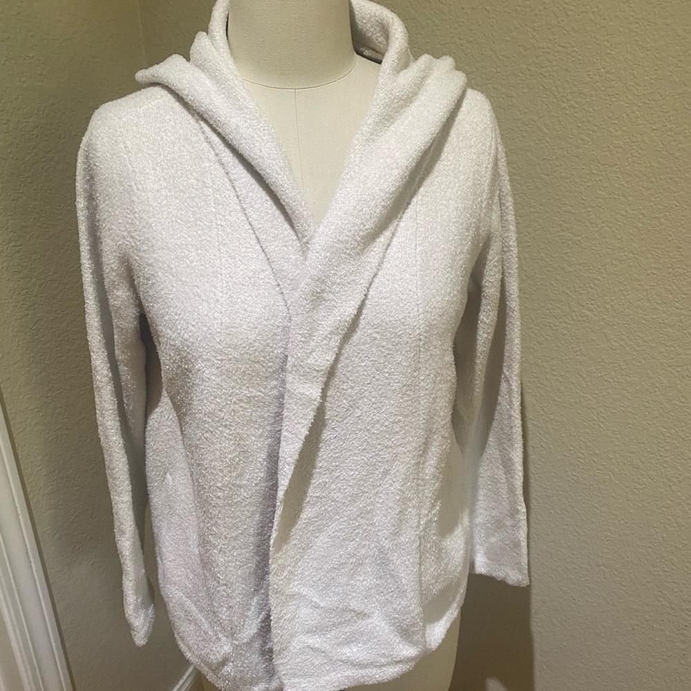 Barefoot Dreams cardigan with hoody